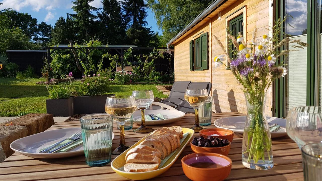 Chalet "Waldhauszeit" Am See Mücke Eksteriør billede