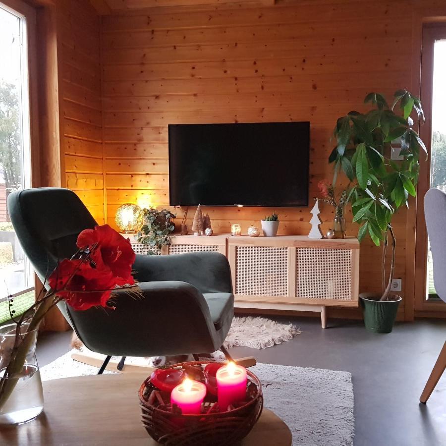 Chalet "Waldhauszeit" Am See Mücke Eksteriør billede