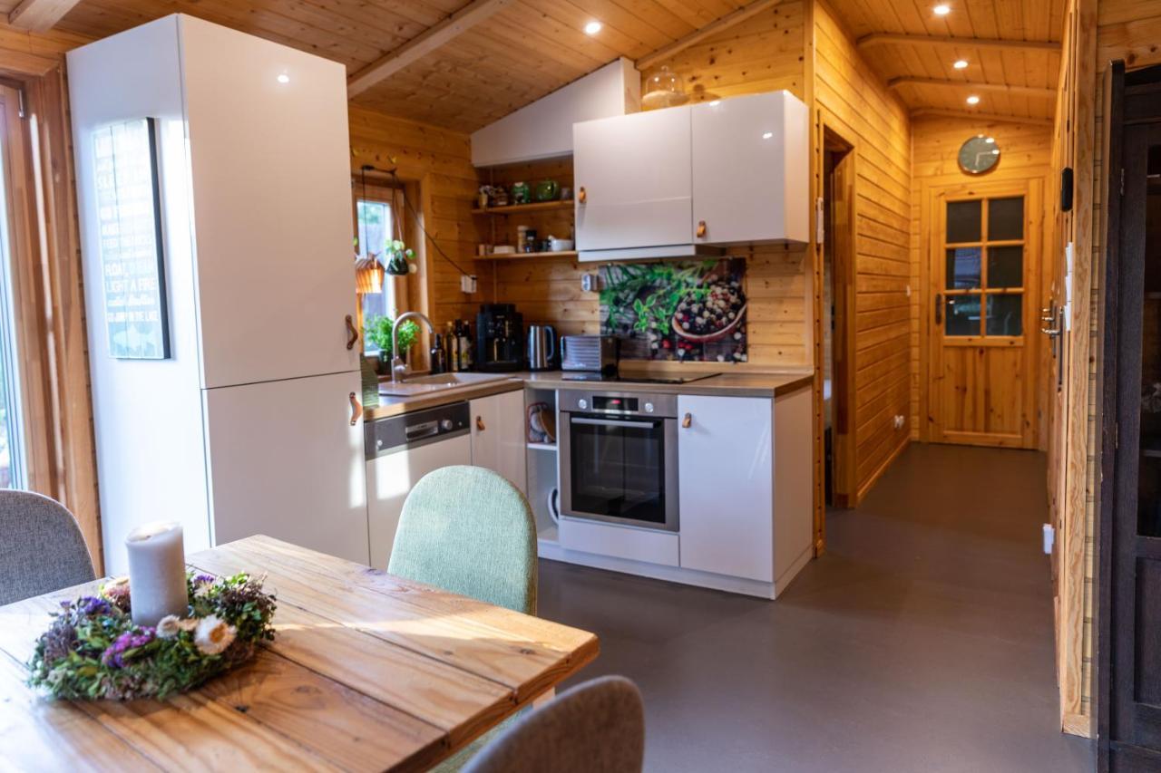 Chalet "Waldhauszeit" Am See Mücke Eksteriør billede
