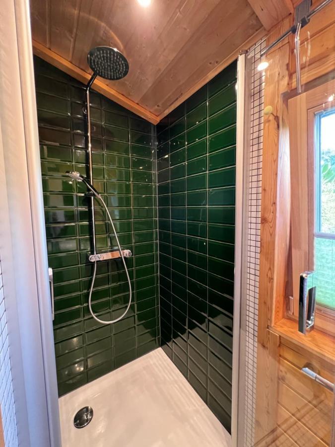 Chalet "Waldhauszeit" Am See Mücke Eksteriør billede